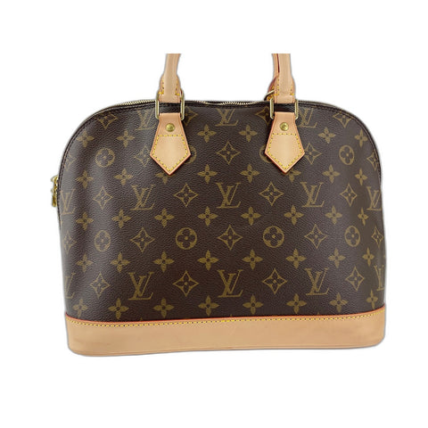 LOUIS VUITTON Alma Handbag Brown WS33432