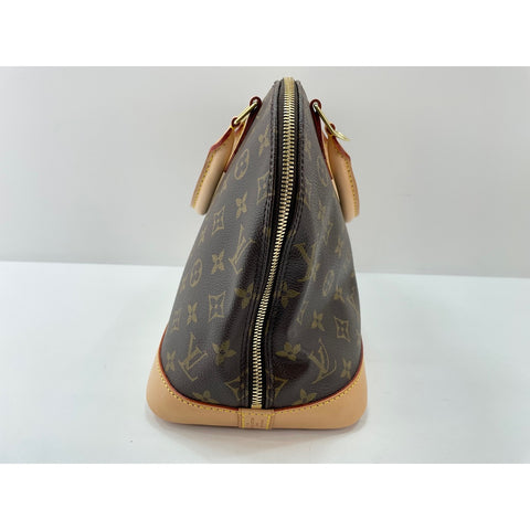 LOUIS VUITTON Alma Handbag Brown WS33432