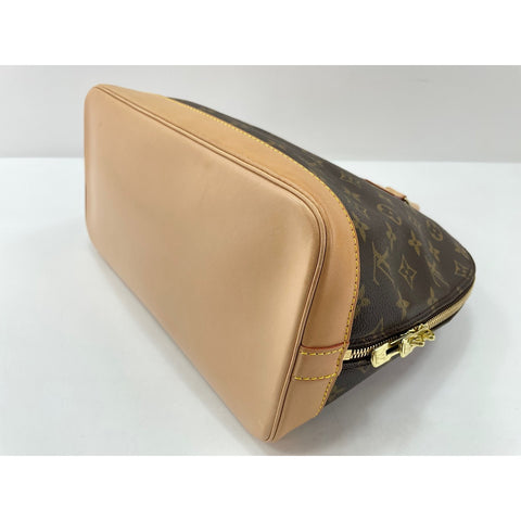 LOUIS VUITTON Alma Handbag Brown WS33432