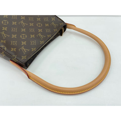 LOUIS VUITTON Looping Shoulder Bag Brown WS33434