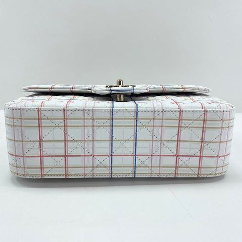 CHANEL Mini Flap 20 Shoulder Bag white WS33440