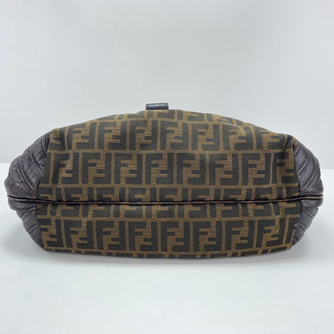 FENDI Zucca Tote Bag canvas Brown WS33441
