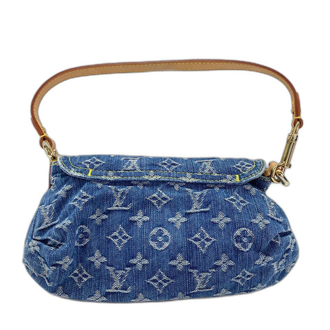 LOUIS VUITTON Mini Preity Shoulder Bag blue WS33443