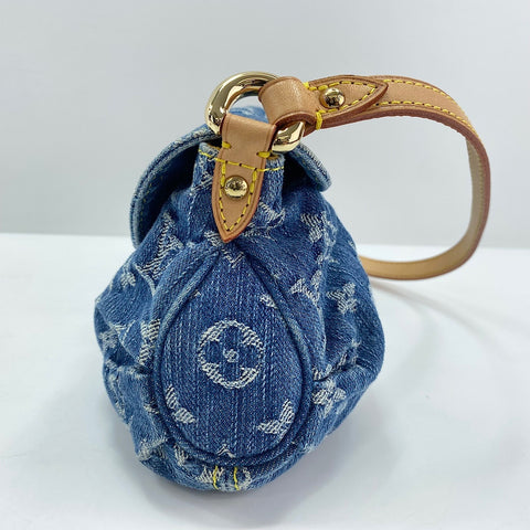 LOUIS VUITTON Mini Preity Shoulder Bag blue WS33443