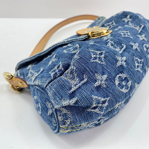 LOUIS VUITTON Mini Preity Shoulder Bag blue WS33443