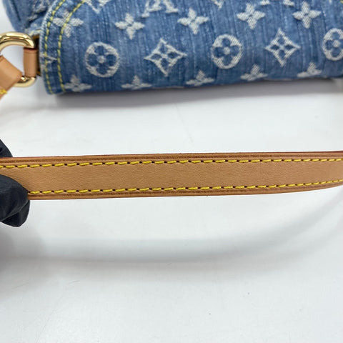 LOUIS VUITTON Mini Preity Shoulder Bag blue WS33443