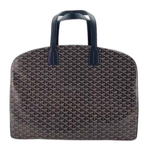 GOYARD Boston bag PVC Brown WS33445