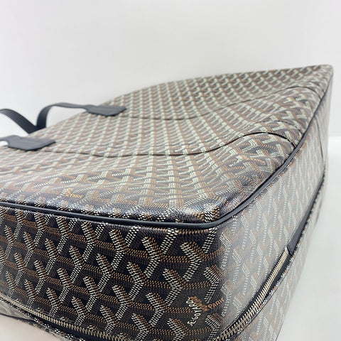 GOYARD Boston bag PVC Brown WS33445