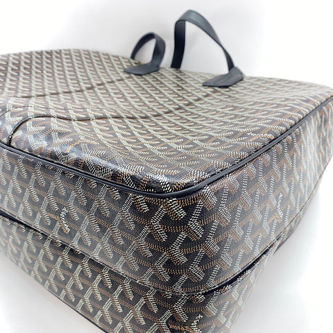 GOYARD Boston bag PVC Brown WS33445
