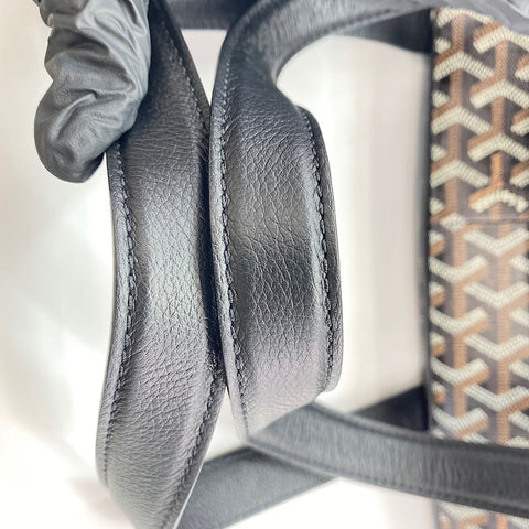 GOYARD Boston bag PVC Brown WS33445