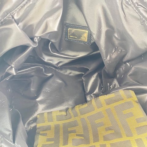 FENDI x Moncler Spybag Zucca Handbag black WS33446