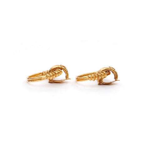 Chanel Coco Mark 2004 Boucles d'oreilles GP Gold WS3354