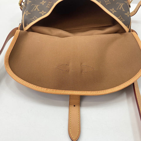 LOUIS VUITTON Saumur 30 Shoulder Bag Brown WS33663