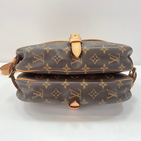 LOUIS VUITTON Saumur 30 Shoulder Bag Brown WS33663