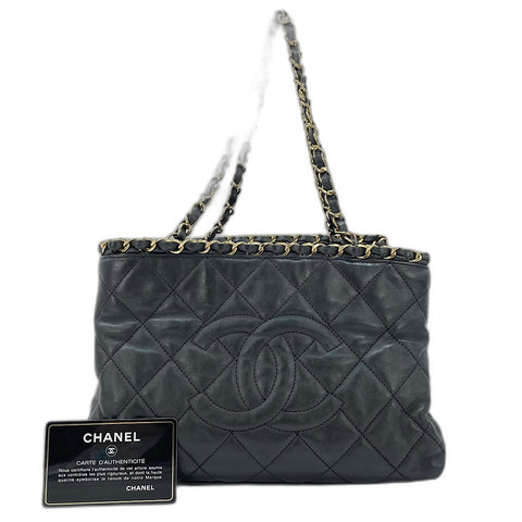 CHANEL PTT Shoulder Bag black WS33664