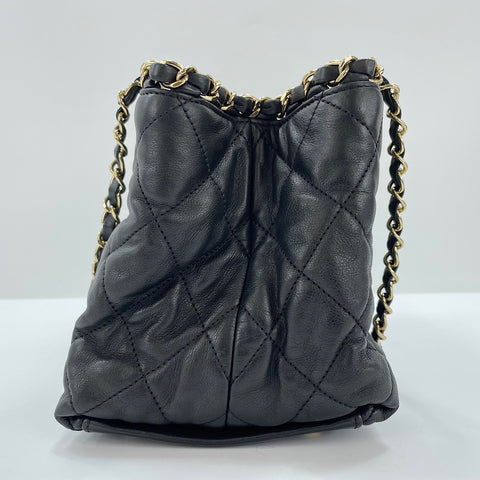 CHANEL PTT Shoulder Bag black WS33664