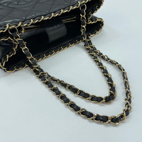 CHANEL PTT Shoulder Bag black WS33664