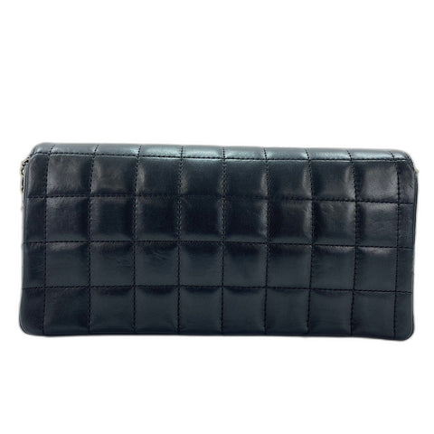 CHANEL Chocolate bar Shoulder Bag black WS33665