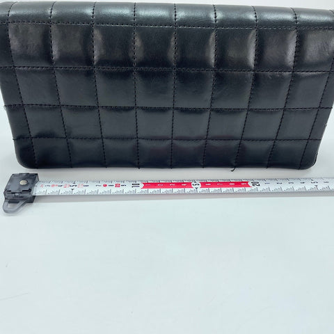 CHANEL Chocolate bar Shoulder Bag black WS33665