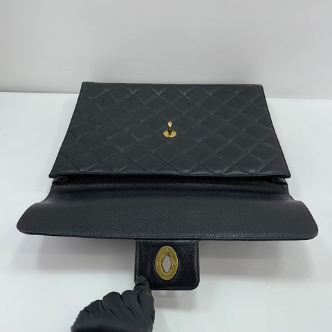 CHANEL Matelasse Handbag black WS33667