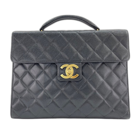 CHANEL Matelasse Handbag black WS33667