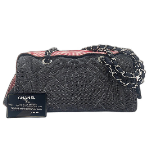 CHANEL Cruise line Shoulder Bag Navy WS33669