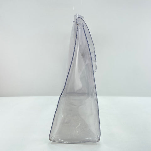 HERMES Plastics Kelly Handbag clear WS33670