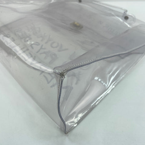 HERMES Plastics Kelly Handbag clear WS33670