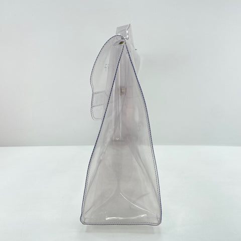 HERMES Plastics Kelly Handbag clear WS33671