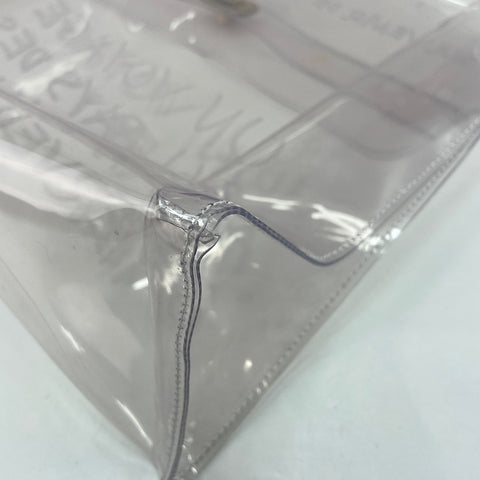 HERMES Plastics Kelly Handbag clear WS33671