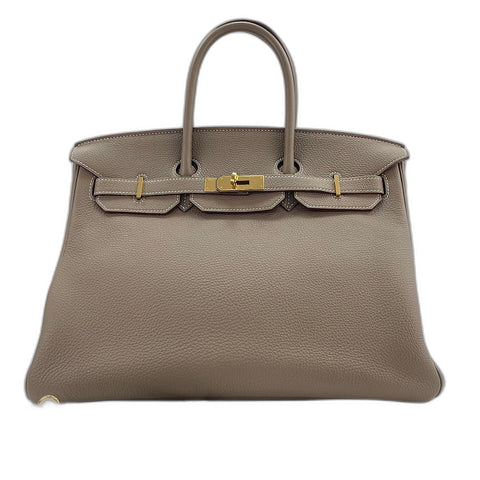 HERMES Birkin 35 Handbag beige WS33672