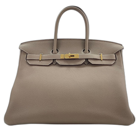 HERMES Birkin 35 Handbag beige WS33672