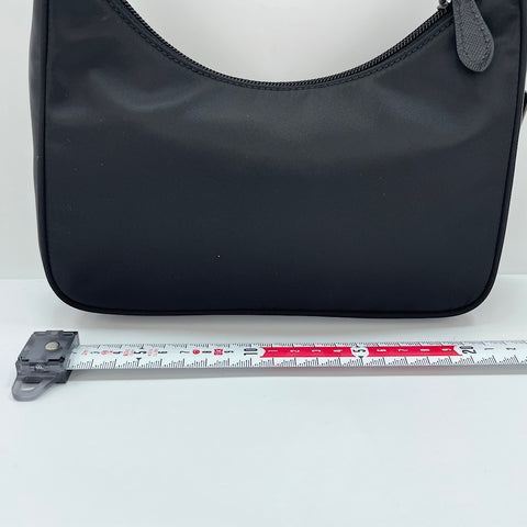PRADA Re-edition 2000 Triangle with logo Handbag black WS33673