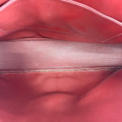 HERMES Christine Shoulder Bag wine-red WS33674