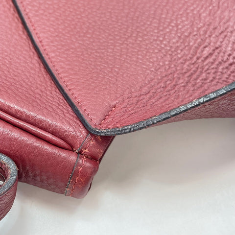 HERMES Christine Shoulder Bag wine-red WS33674