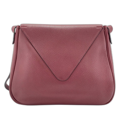 HERMES Christine Shoulder Bag wine-red WS33674