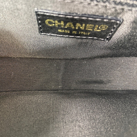 CHANEL Chocolate bar Shoulder Bag black WS33678