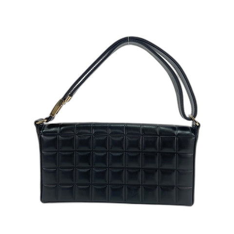 CHANEL Chocolate bar Shoulder Bag black WS33678