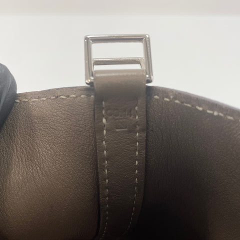 HERMES Picotin Lock 23 Handbag gray WS33680