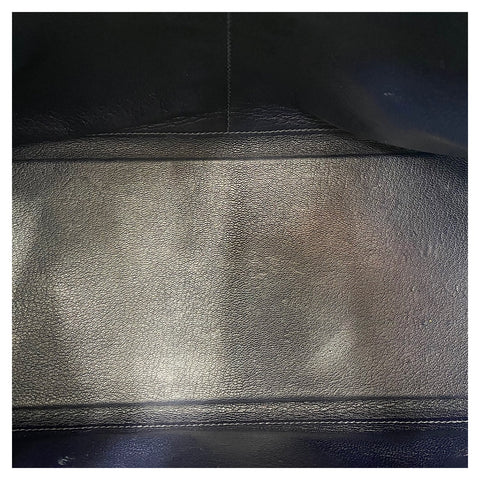 HERMES Kelly 35 Handbag Navy WS33681