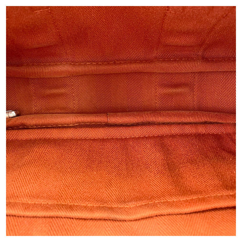 HERMES Valparaiso PM Handbag Orange WS33684