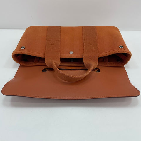 HERMES Valparaiso PM Handbag Orange WS33684