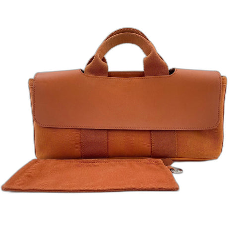 HERMES Valparaiso PM Handbag Orange WS33684