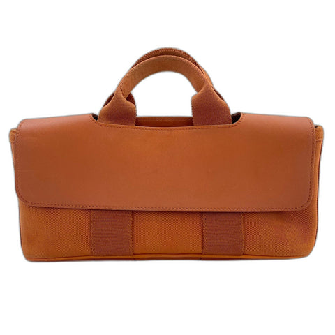 HERMES Valparaiso PM Handbag Orange WS33684