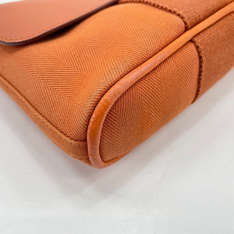 HERMES Valparaiso PM Handbag Orange WS33684