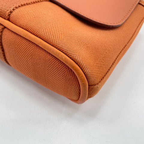 HERMES Valparaiso PM Handbag Orange WS33684
