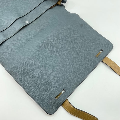 HERMES Steve wright Shoulder Bag gray WS33685
