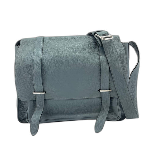 HERMES Steve wright Shoulder Bag gray WS33685