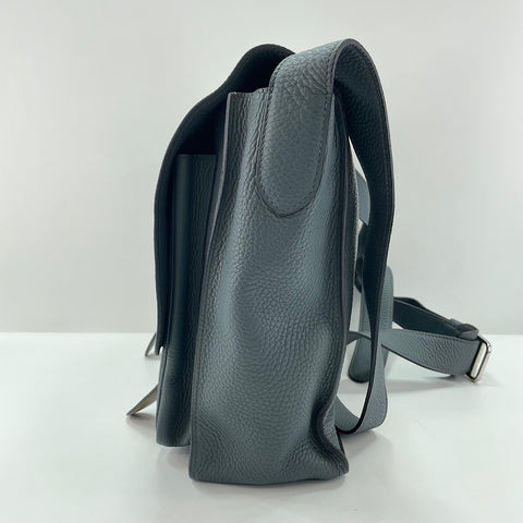 HERMES Steve wright Shoulder Bag gray WS33685