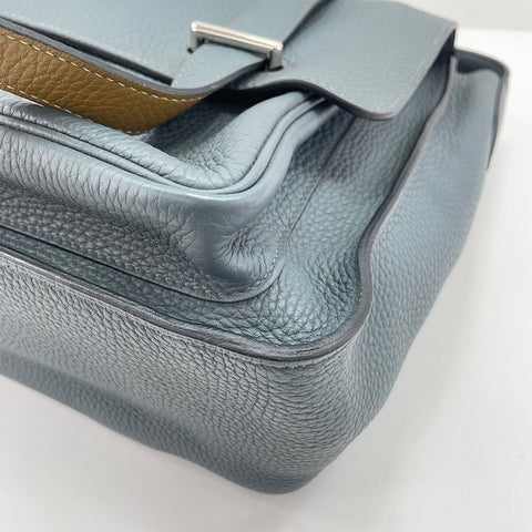 HERMES Steve wright Shoulder Bag gray WS33685